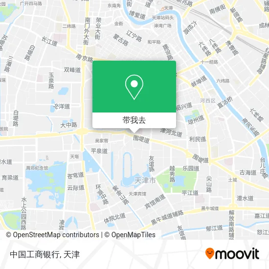 中国工商银行地图