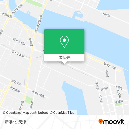 新港北地图