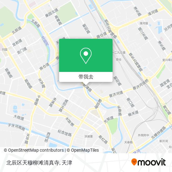 北辰区天穆柳滩清真寺地图