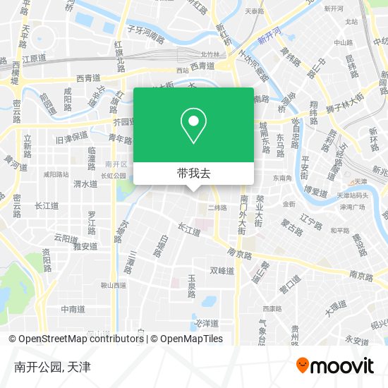南开公园地图