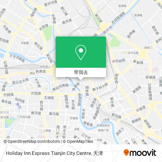 Holiday Inn Express Tianjin City Centre地图