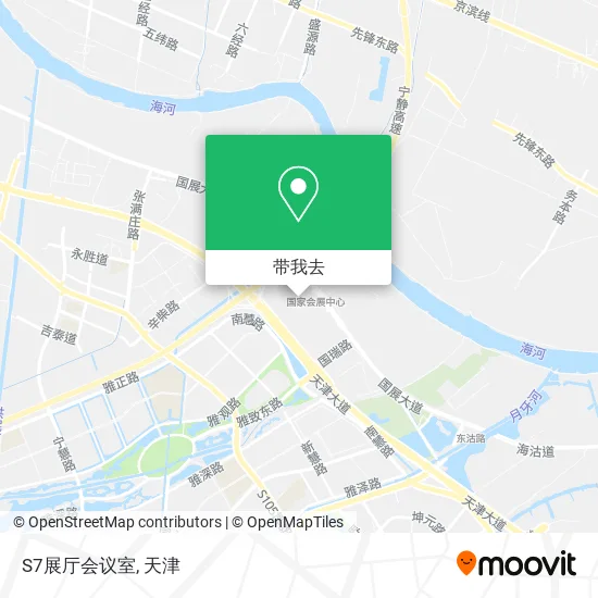 S7展厅会议室地图