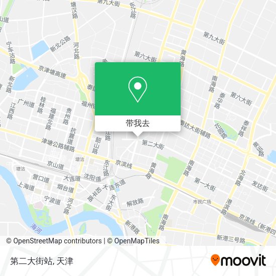 第二大街站地图