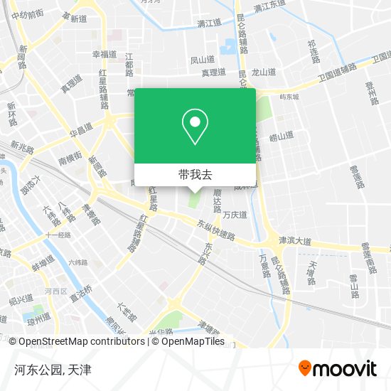 河东公园地图