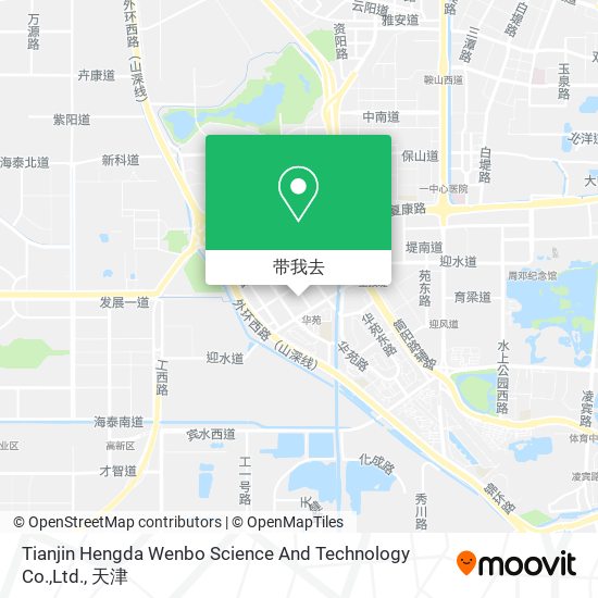 Tianjin Hengda Wenbo Science And Technology Co.,Ltd.地图