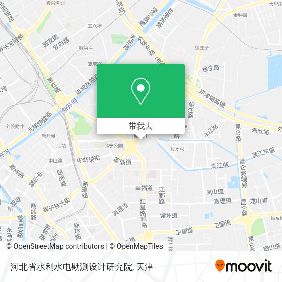 河北省水利水电勘测设计研究院地图