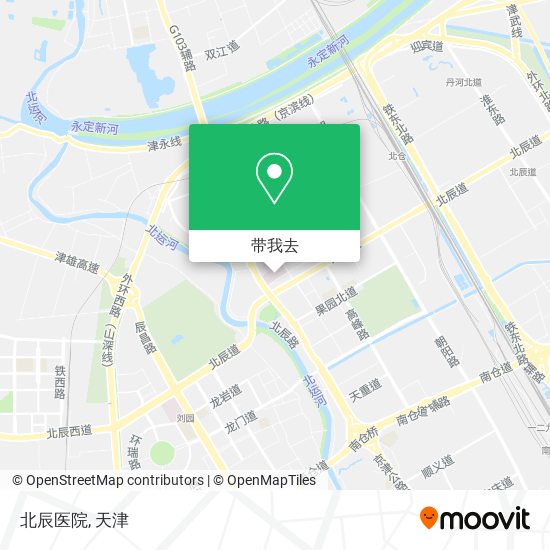 北辰医院地图