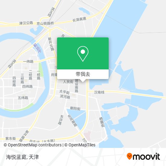 海悦蓝庭地图
