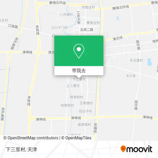 下三里村地图