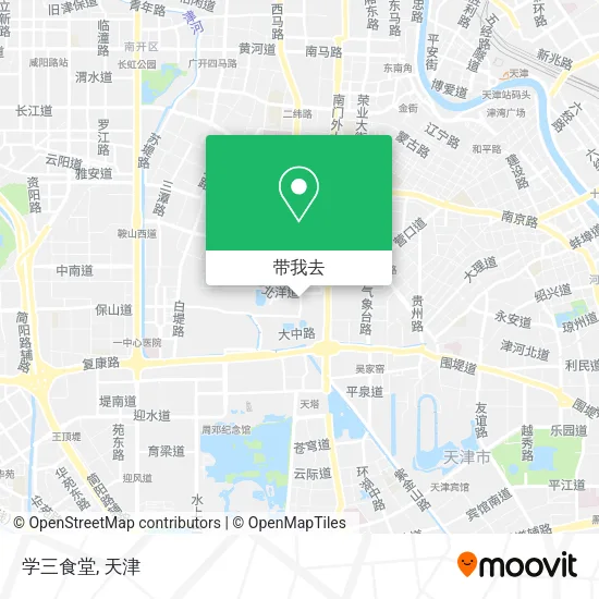 学三食堂地图