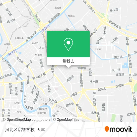 河北区启智学校地图