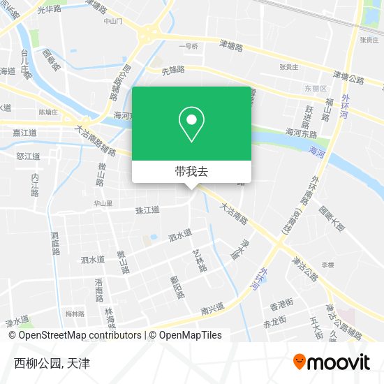 西柳公园地图