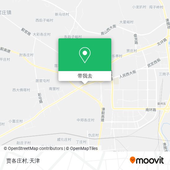 贾各庄村地图