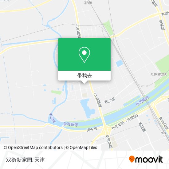 双街新家园地图