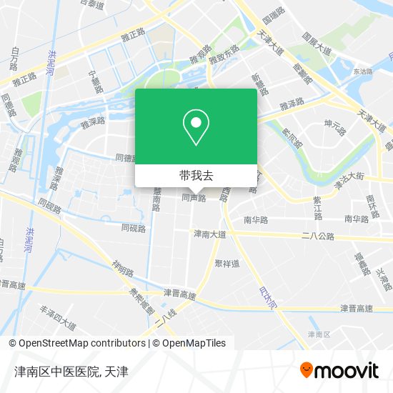 津南区中医医院地图