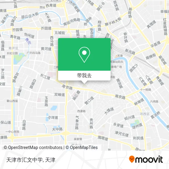 天津市汇文中学地图