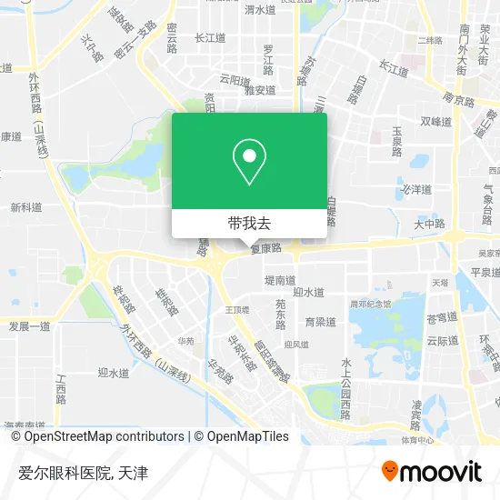 爱尔眼科医院地图