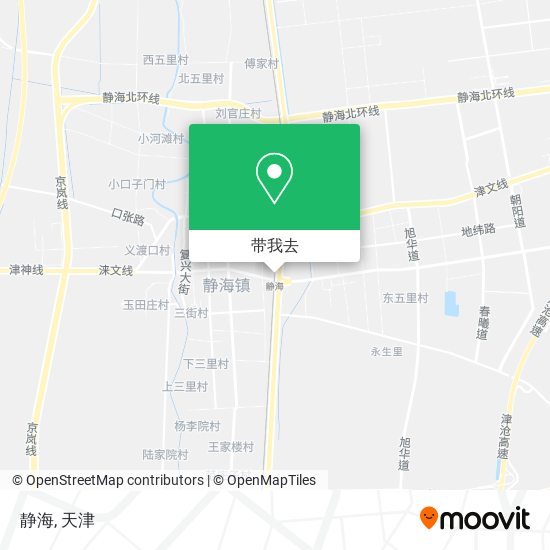 静海地图