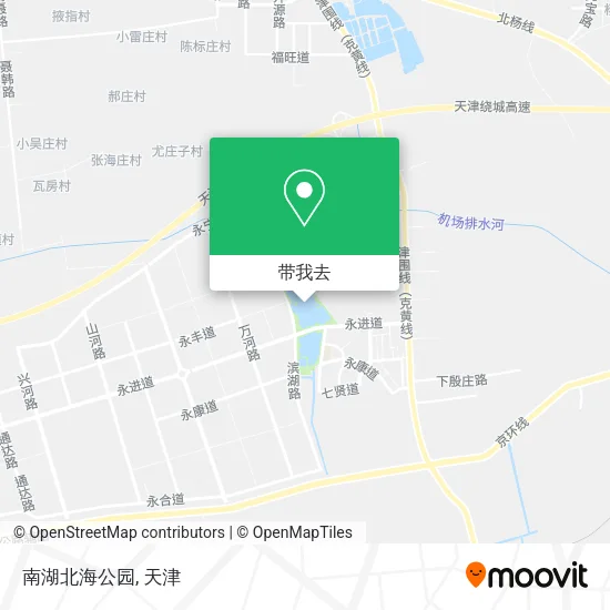 南湖北海公园地图