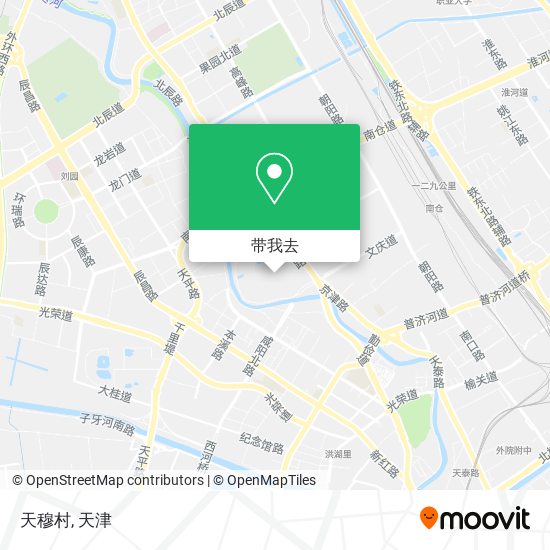 天穆村地图