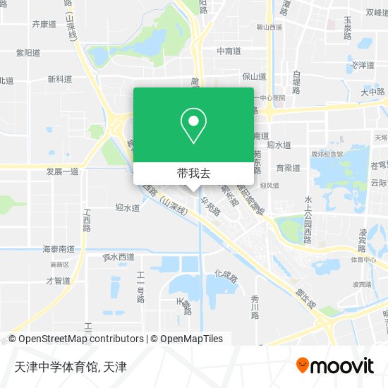 天津中学体育馆地图