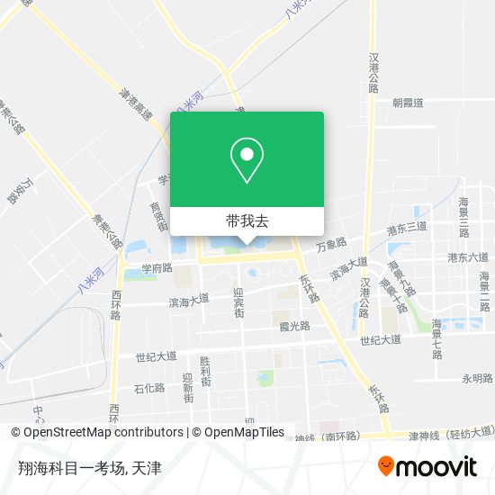 翔海科目一考场地图