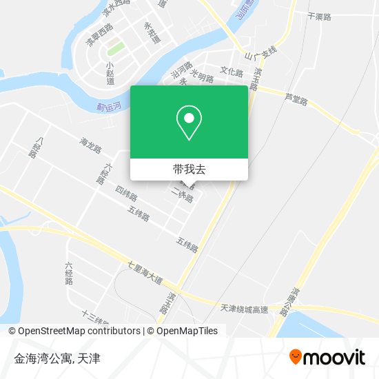 金海湾公寓地图