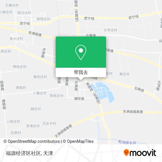 福源经济区社区地图
