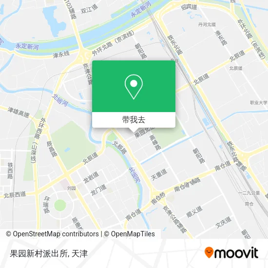 果园新村派出所地图