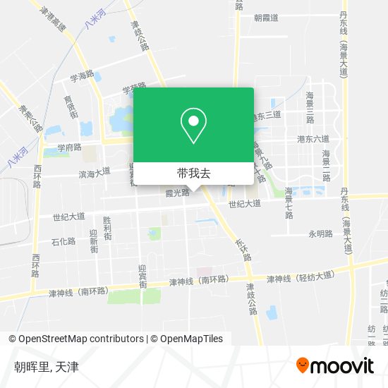 朝晖里地图