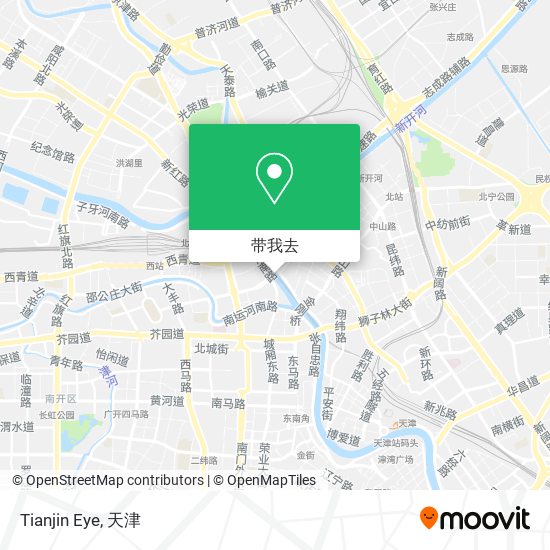 Tianjin Eye地图