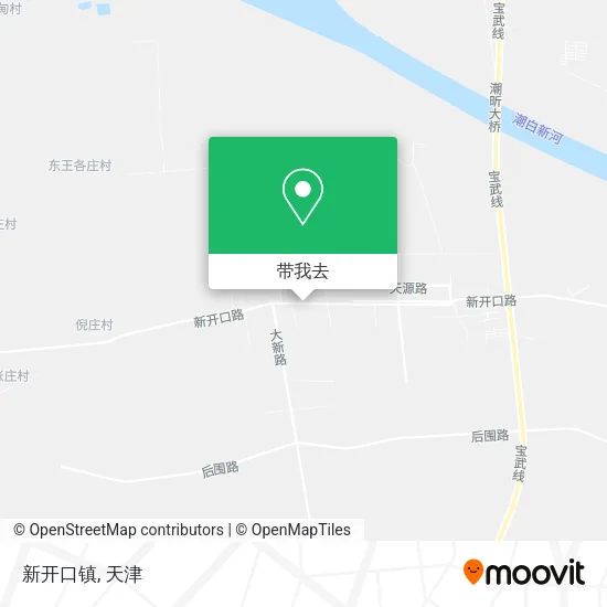 新开口镇地图