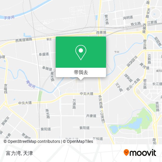 富力湾地图