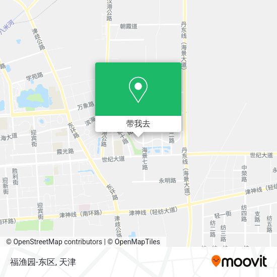 福渔园-东区地图