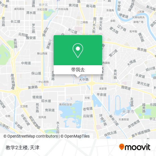 教学2主楼地图
