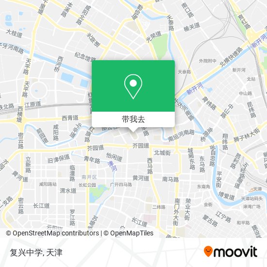 复兴中学地图