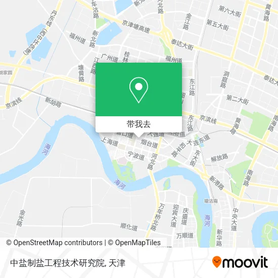中盐制盐工程技术研究院地图
