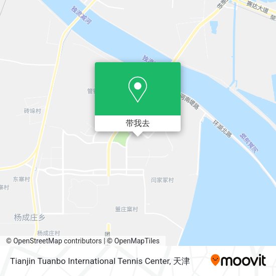 Tianjin Tuanbo International Tennis Center地图