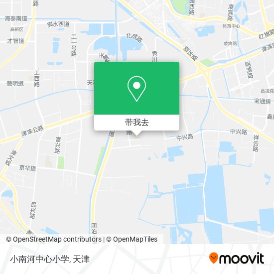 小南河中心小学地图