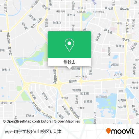 南开翔宇学校(保山校区)地图