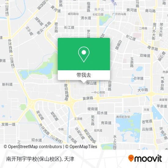 南开翔宇学校(保山校区)地图