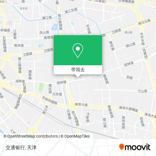 交通银行地图