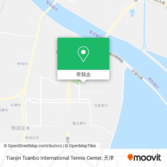 Tianjin Tuanbo International Tennis Center地图