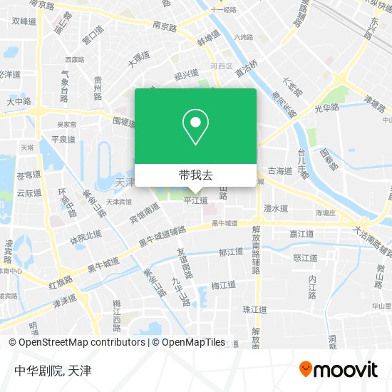 中华剧院地图