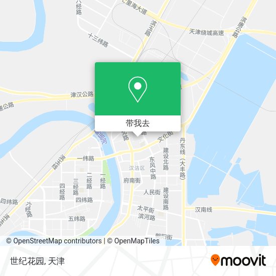 世纪花园地图