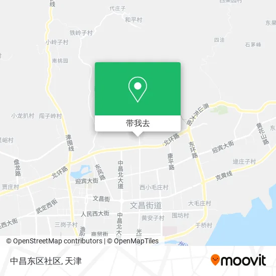 中昌东区社区地图
