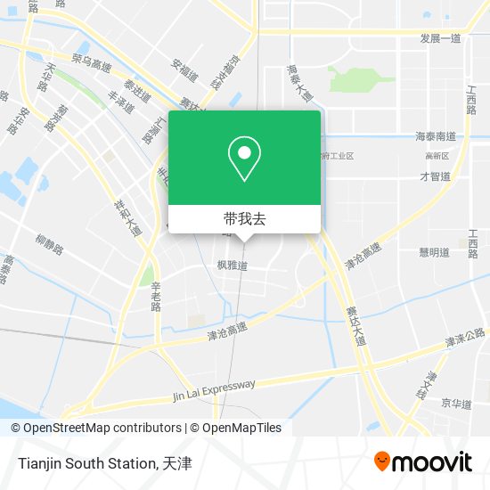Tianjin South Station地图