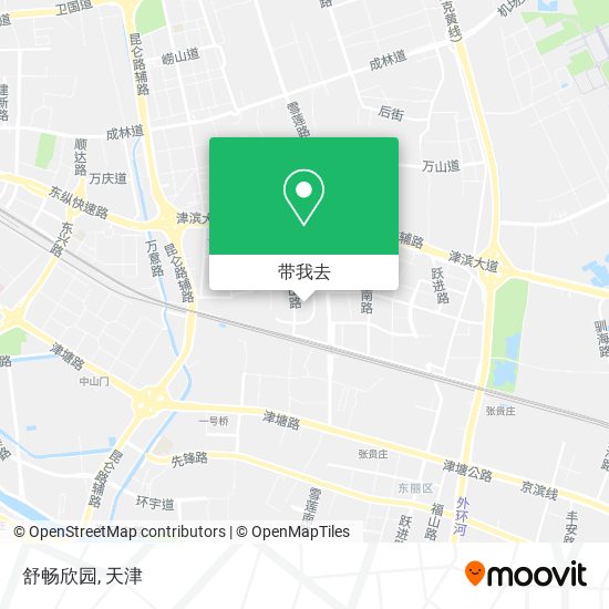 舒畅欣园地图
