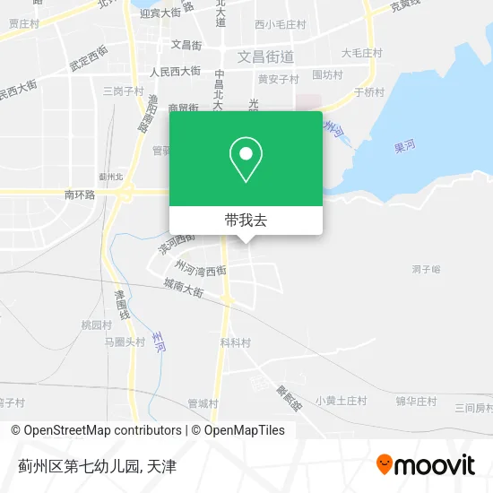 蓟州区第七幼儿园地图