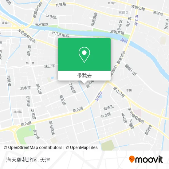 海天馨苑北区地图